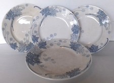3 Assiettes et compotier KG PLATANE Lunéville