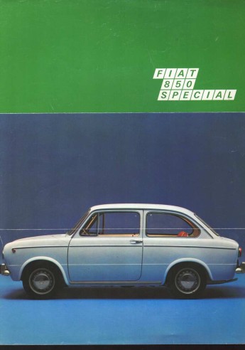 Brochure fiat 850 - brochure,