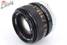 Canon FD 50mm f/1.4 S.S.C. MF Prime Lens