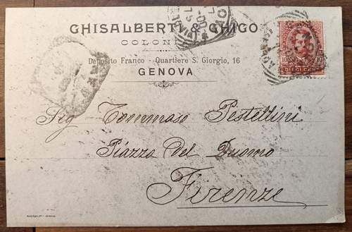 1900 genova avec - ghisalberti, &