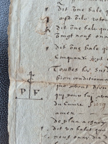 Manuscrit 1667 marine - manuscrit, commerce