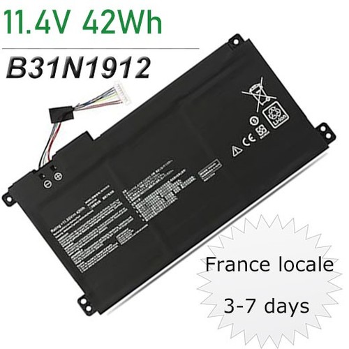 42wh b31n1912 batterie - 11.4v,