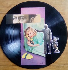 Collage sur vinyle 33 tours -