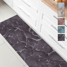 Tapis De Cuisine Antidérapant En Mètre Effet Marbre Marbré 7040