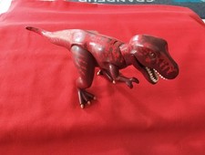 DINOSAURE T-REX TYRANNOSAURE ANIMAUX PLAYMOBIL 9429 JOUET FIGURINE 25CM ROUGE TB