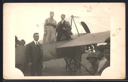 Carte postale photo avion