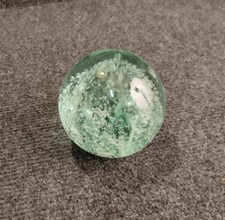  SULFURE Presse-Papier Bullé VERRERIE DE BIOT Glass Paperweight 