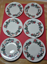 6 ASSIETTES PLATES GENEVIEVE