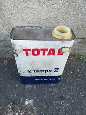 bidon d'huile Total