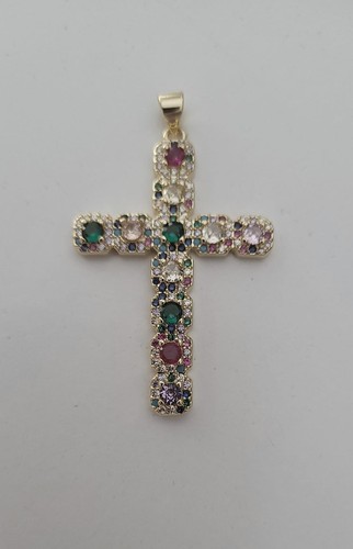 Pendentif bijoux grande croix - pendentif,
