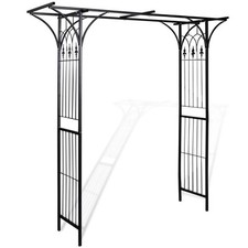Arche de jardin à rosiers plante grimpante 200 cm en hauteur Helloshop26 200204