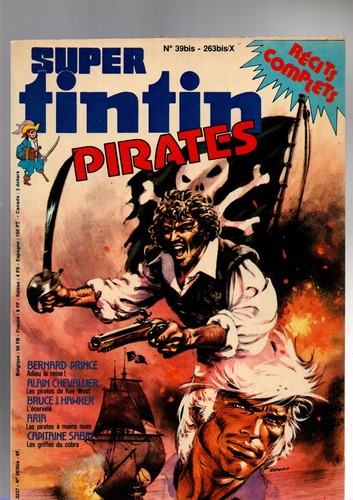 Super tintin pirates - tintin, n°10.