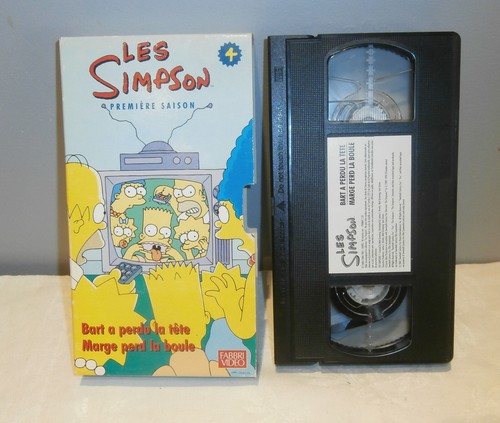 Vhs les simpson 4 - vhs, n°4