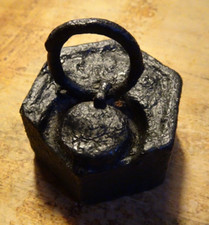 Ancien poids hexagonal de 500g
