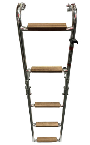 Echelle marches teck - 5,