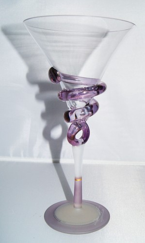 Ion tamaian art glass - art, martini