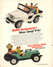 Affiche Jeep volante