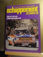 ECHAPPEMENT n°43 05/1972 FIAT 124 S Gr4 SIMCA RACING TEAM