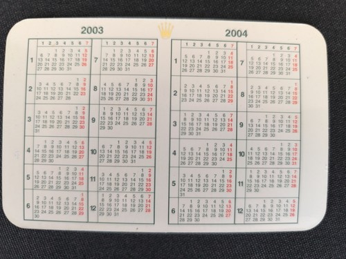 Calendrier rolex 16610lv - calendrier,
