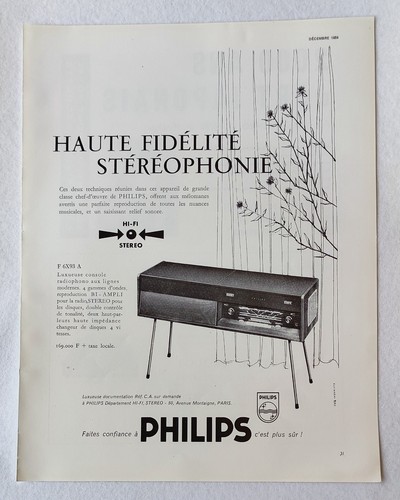 Publicité presse console - de, presse: