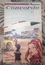 Decoupage  CONCORDE   Aerospatiale  K.I.M Ed. JESCO PELICAN BLANC 1971