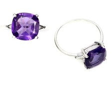 Amethyste argent 925  - Neuf