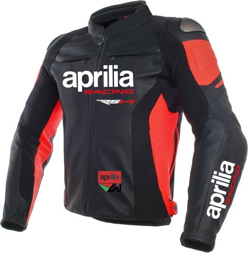 Aprilia hommes moto cuir - aprilia,