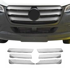 Moulure de Grille de Calandre pour Mercedes Sprinter W907 2018-2025 Chromé 6Pcs