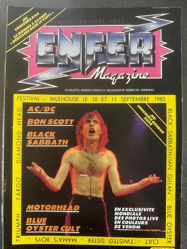 Enfer magazine ac dc - enfer,