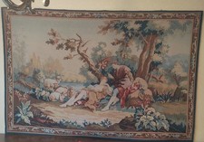 ✅ ANCIENNE ET BELLE TAPISSERIE  IDYLLE robert four a AUBUSSON N° 895 / 18ème