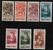 Sarre n°YT 148 à 154 -