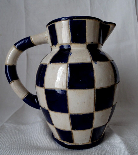 Ancien pichet gres - ancien, craquele