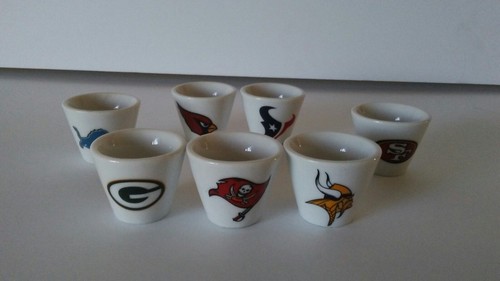 Nfl sake cups - nfl, 2007