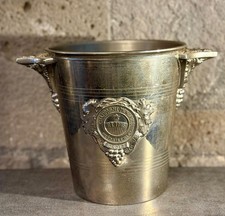 VERY RARE Seau à champagne Heidsieck & Co Dry Monopole art déco aluminium ARGIT