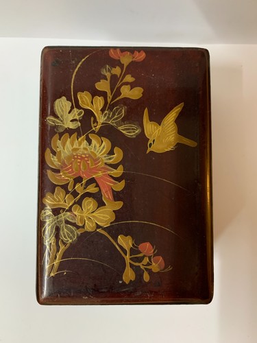 Boite laquee asiatique japon - laquee,
