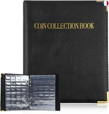 Album de collection de pièces de monnaie, 480 Classeur Pieces de Monnaie 