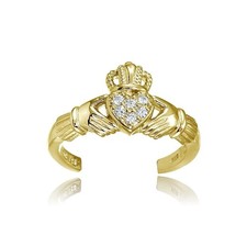 Bague De Porte-Pied Claddagh