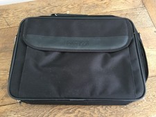 Sacoche ordinateur portable noire nombreux rangements