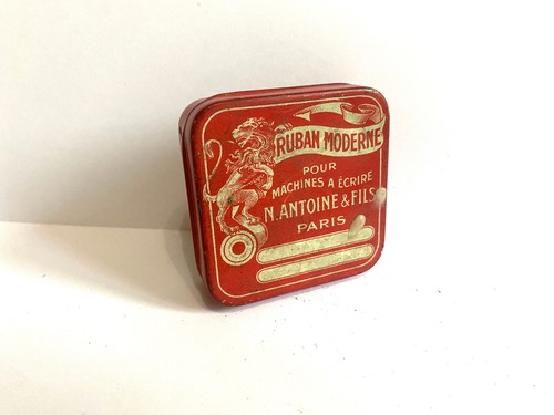 Ancienne boîte publicitaire - boîte,