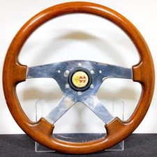 Volant bois MOMO 36 cm poli 4