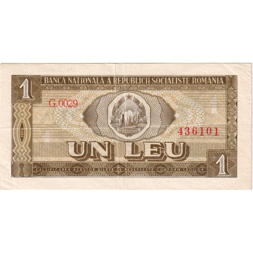 Billet roumanie 1 - roumanie,, leu