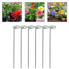 Supports Plantes Support Métal Fer Lot de 6 pour Plantes Grimpantes 35cm et 40c