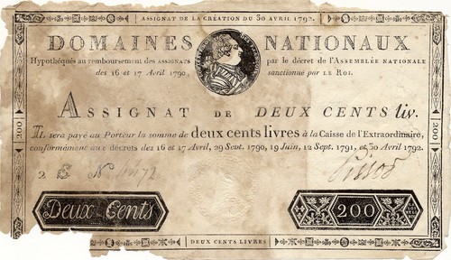 France banknote 200 - 200, livres