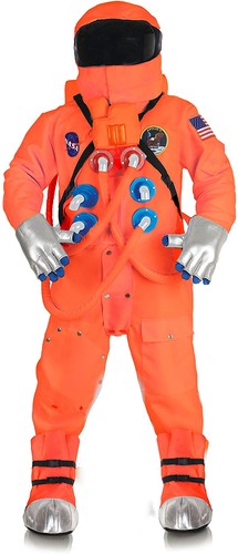 Deluxe astronaut suit orange - -,