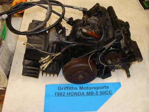 1982 honda mb5 - mb50, scooter