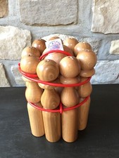 Jeu quilles bois - de,