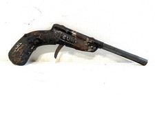 Ancien jouet en métal pistolet Eureka à fléchette ventouse