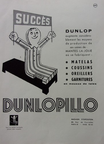Publicite dunlopillo - publicite,