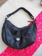 Sac Fourre-tout en Cuir noir