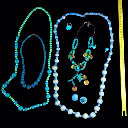 Lot bijoux fantaisie vintage - lot,